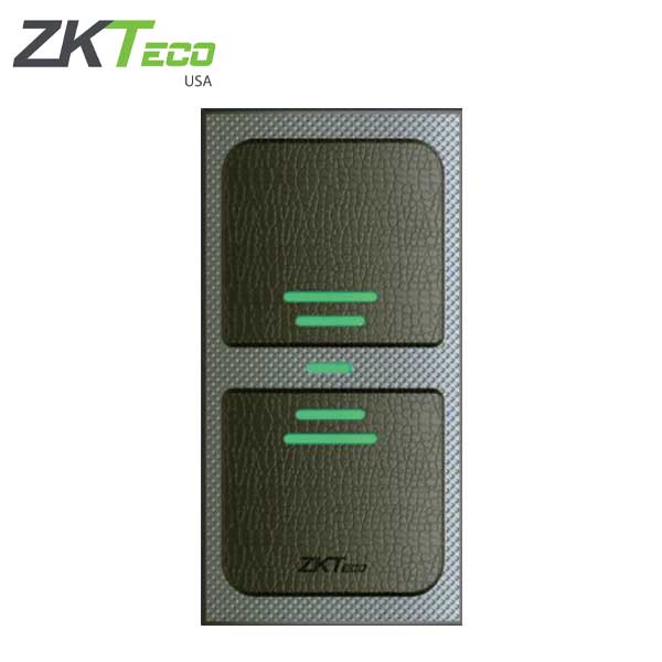 ZKTeco - KR500E - Outdoor / Indoor Weigand ID Reader - 26 Bit - 125 KHz Prox Card Reader - Mullion Mount