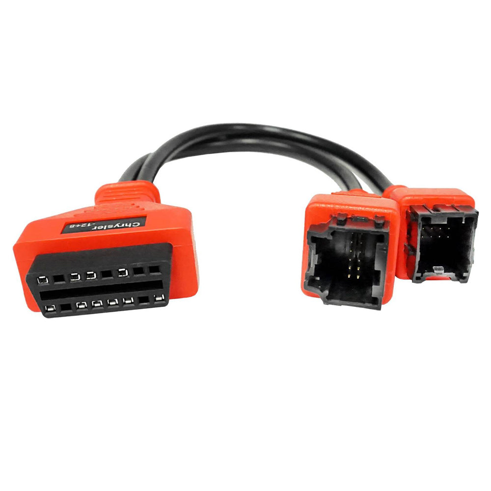ECS AUTO PARTS Chrysler 12+8 Cable Adaptor for Autel MaxiSys Elite/ MS908/ MS908P/ MS908S Pro
