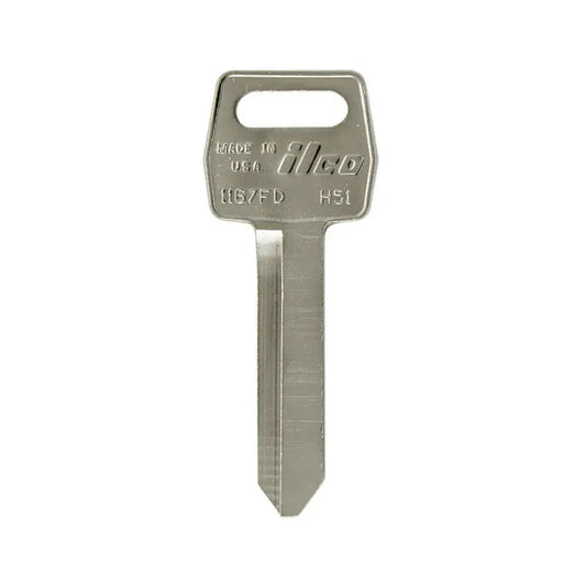 Ford Lincoln Mercury Key Blank - FO-21DE / H51 (Packs of 10)