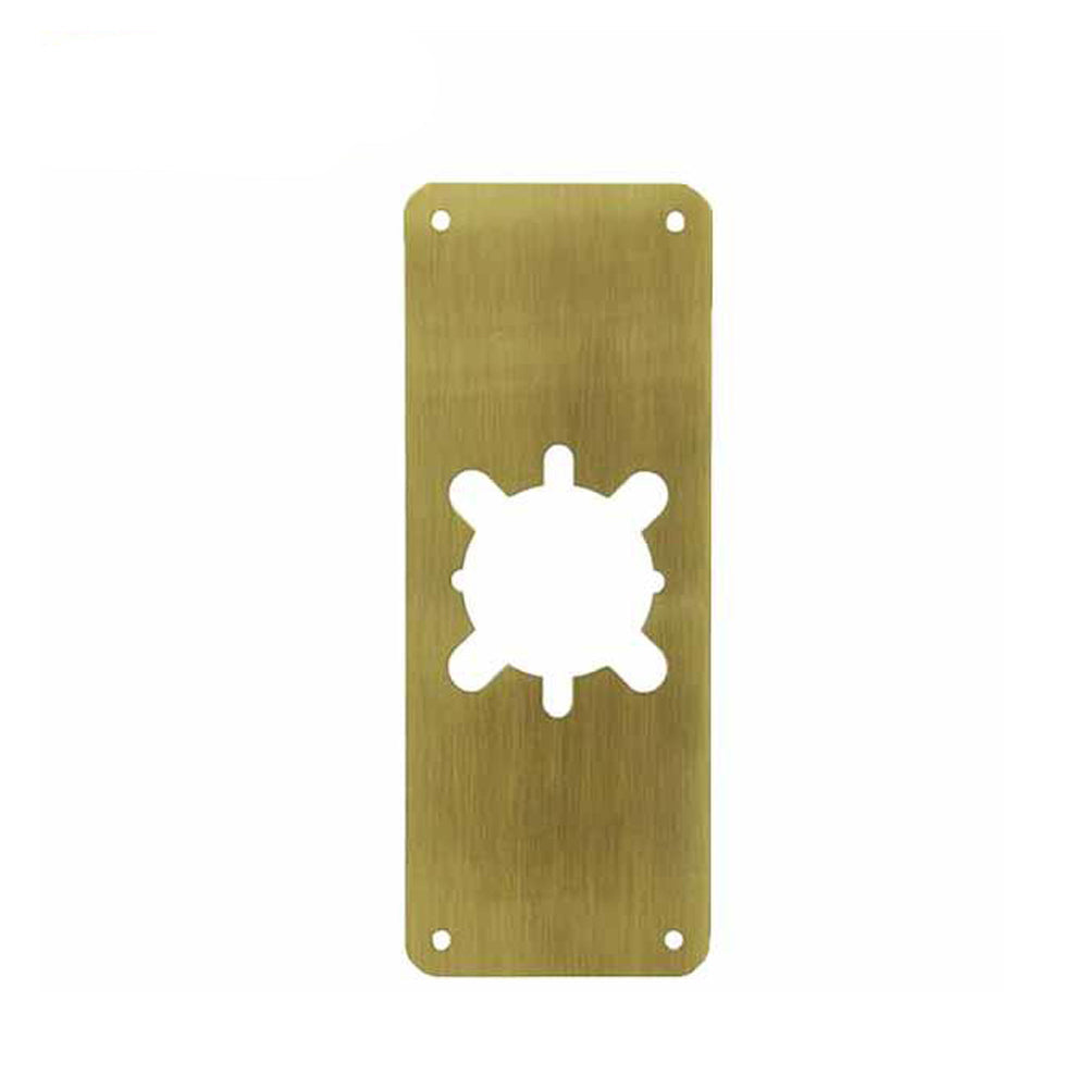 Don-Jo - Remodeler Plate - #13509-2 - 605 - Gold / Brass (RP-13509-605-2)