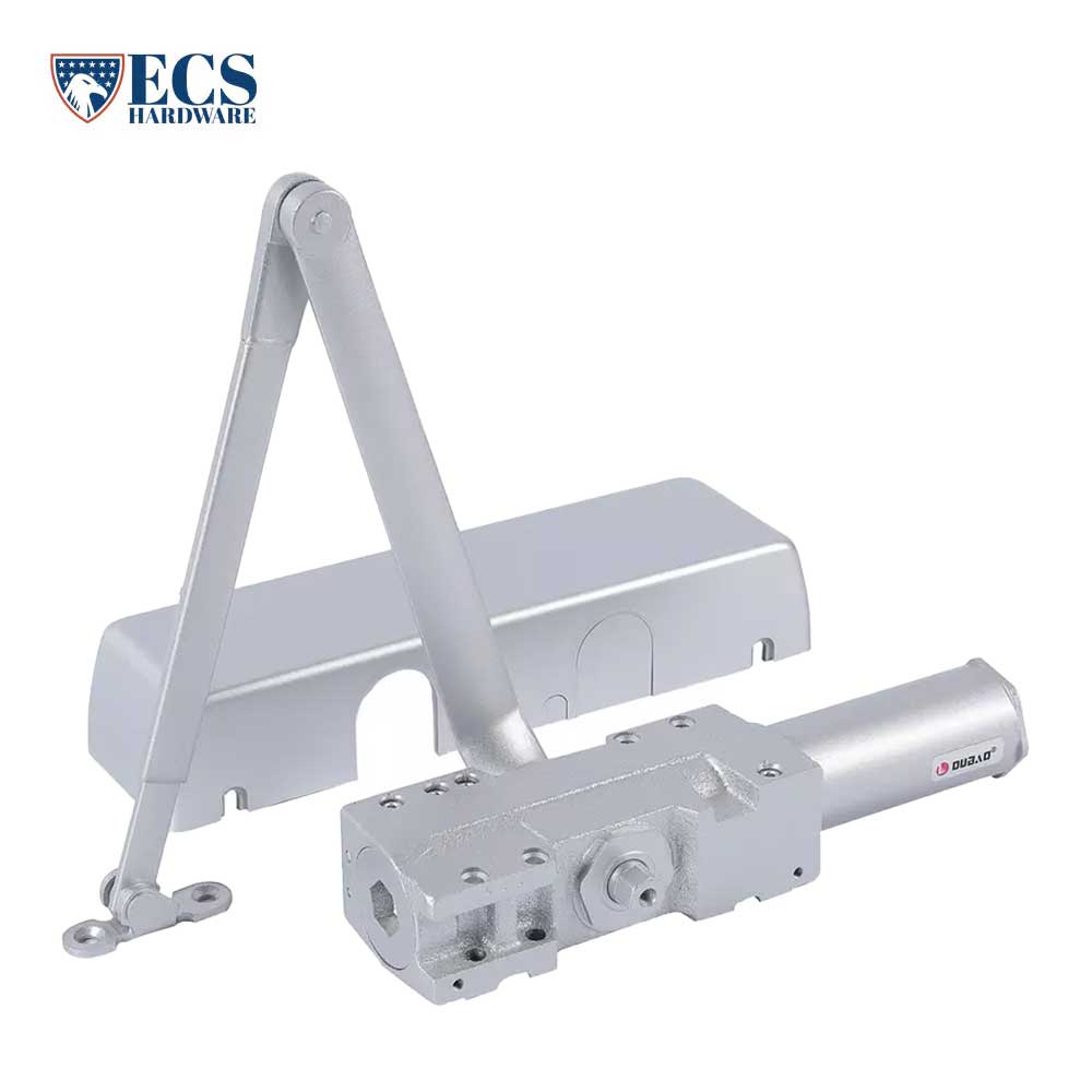 ECS HARDWARE - OB03BC- Commercial Door Closer with Plastic Cover and Bracket,UL Listed, ANSI Grade 1