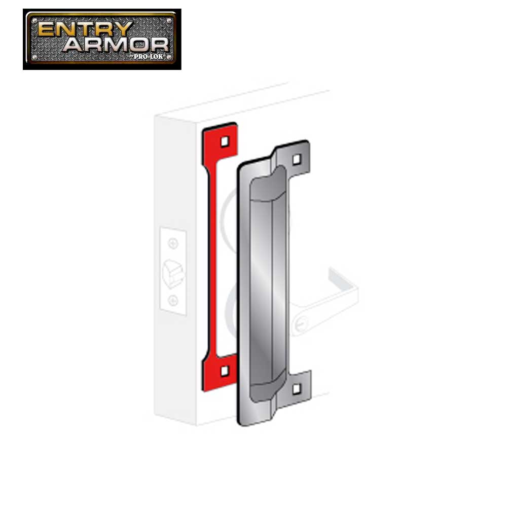 Entry Armor Latch Protector- 13" Versatile (ELP-240-AL)
