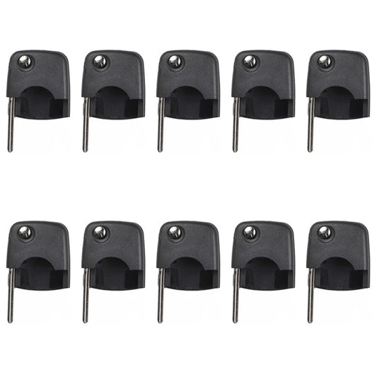 1998 - 2002 VW Flip Key Shell / Round Head / NON Chip (10 Pack)