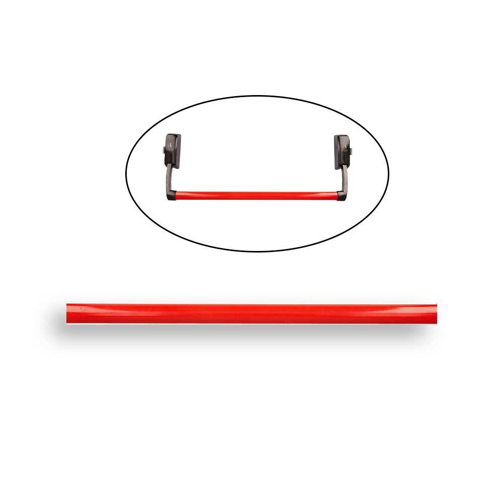 GAAB T005-01 39 Crossbar Tube (1000mm) - Red - Tube Only