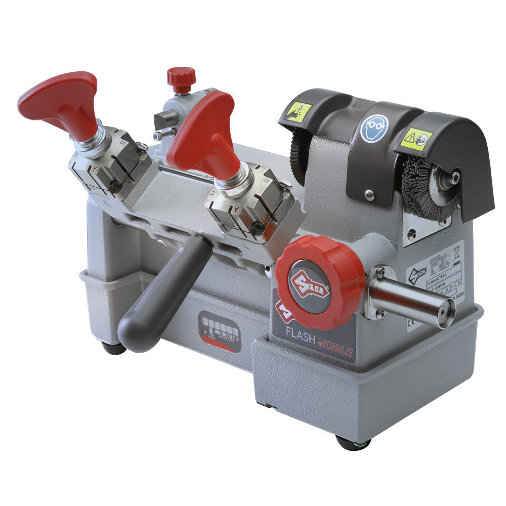 ILCO Flash Mobile Battery Operated Key Duplicator / Edge Cut and Cruciform Keys - D8A3686ZB - Key Cutting Machine