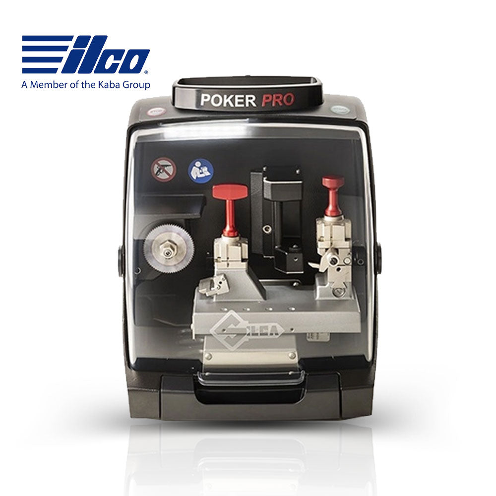 ILCO Poker Pro Automatic Key Cutting Machine for Flat and Cruciform Keys (D851467ZB)