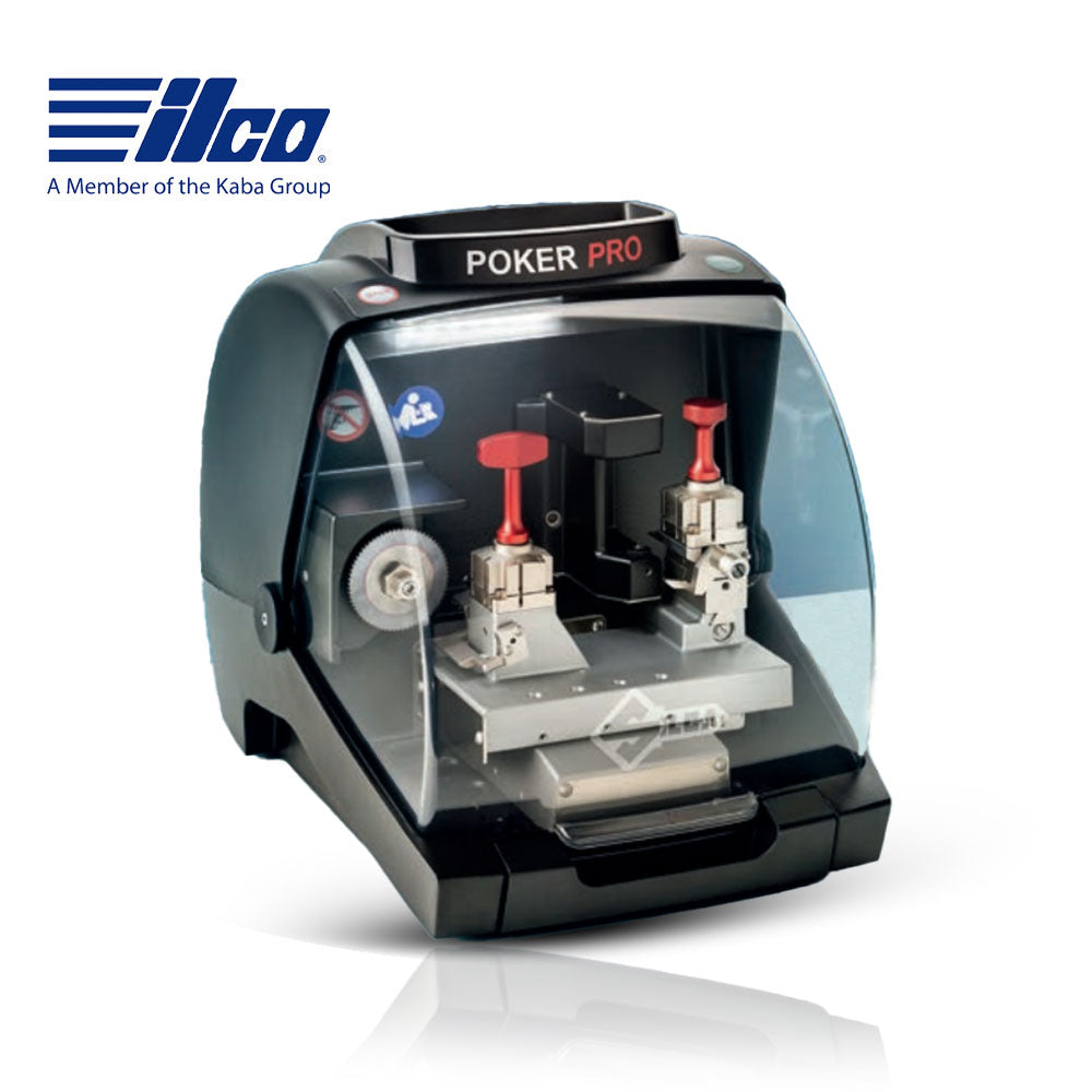 ILCO Poker Pro Automatic Key Cutting Machine for Flat and Cruciform Keys (D851467ZB)