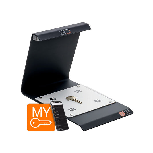 ILCO LUMI Profile Reader for Residential Flat Keys and Select Automotive Keys with 1 Year MKP Premium Subscription