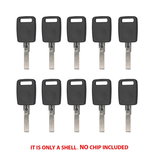 2001 - 2006 Audi key Shell / HU66 (10 Pack)