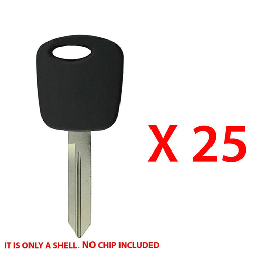 1996 - 2006 Ford Lincoln Mercury Key Shell H72PT (25 Pack)