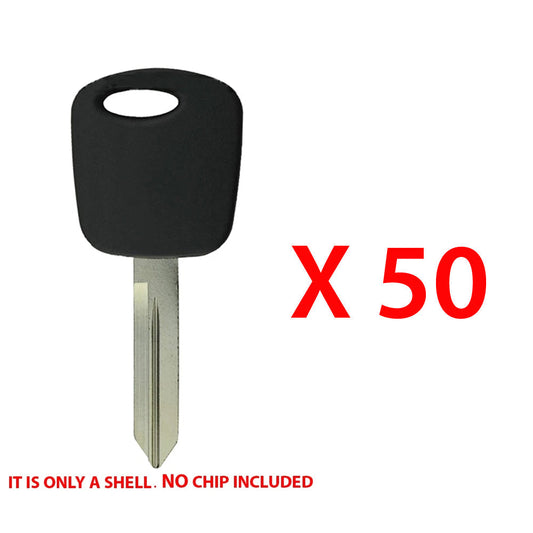 1996 - 2006 Ford Lincoln Mercury Key Shell H72PT (50 Pack)
