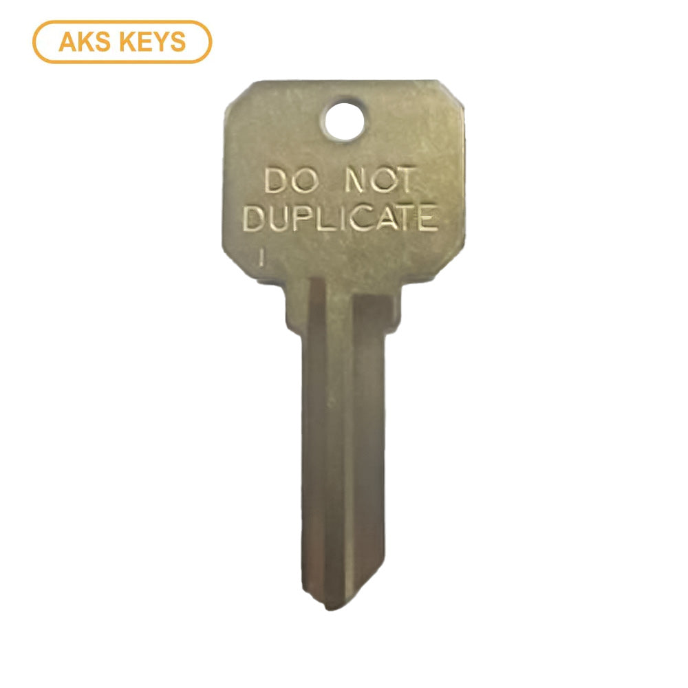 AKS KEYS Bump Key for Kwikset KW1 (10 Pack)