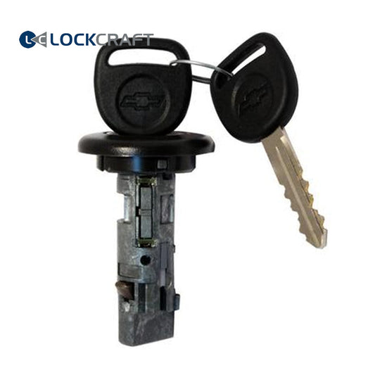 2000 - 2005 Lockcraft Cadillac Chevrolet Ignition Lock Coded - Black Finish / LC8032