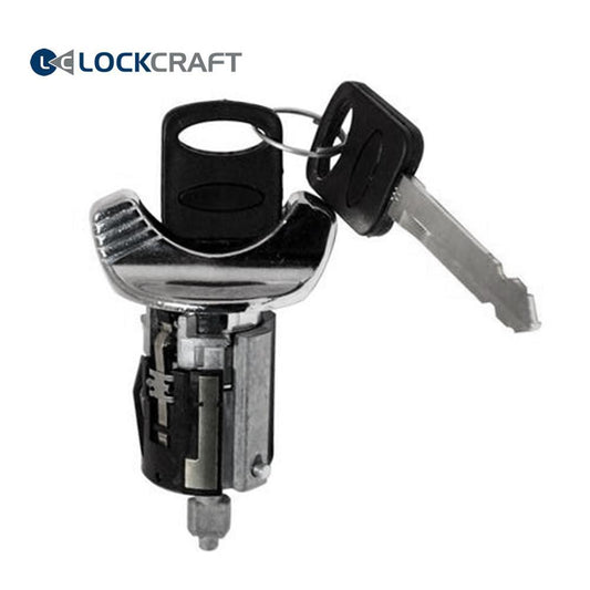 1991 - 1997 Lockcraft Ford Lincoln Mercury Ford 10 Cut Ignition CODED Lock - Chrome Finish / LC1438
