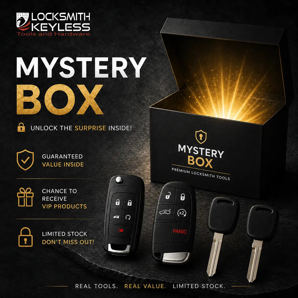 Locksmith Keyless Mystery Gift Box 200 #1