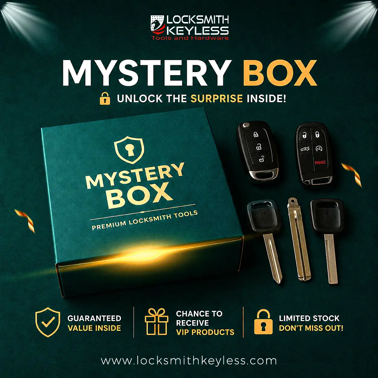 Locksmith Keyless Mystery Gift Box 50 #3