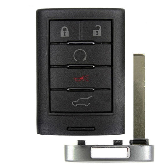 2010 - 2015 Cadillac SRX Smart Key 5B Fob FCC# NBG009768T - 22865375