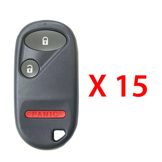 2001 - 2007 Honda Remote Control FCC# NHVWB1U523 / NHVWB1U521 (15 Pack)