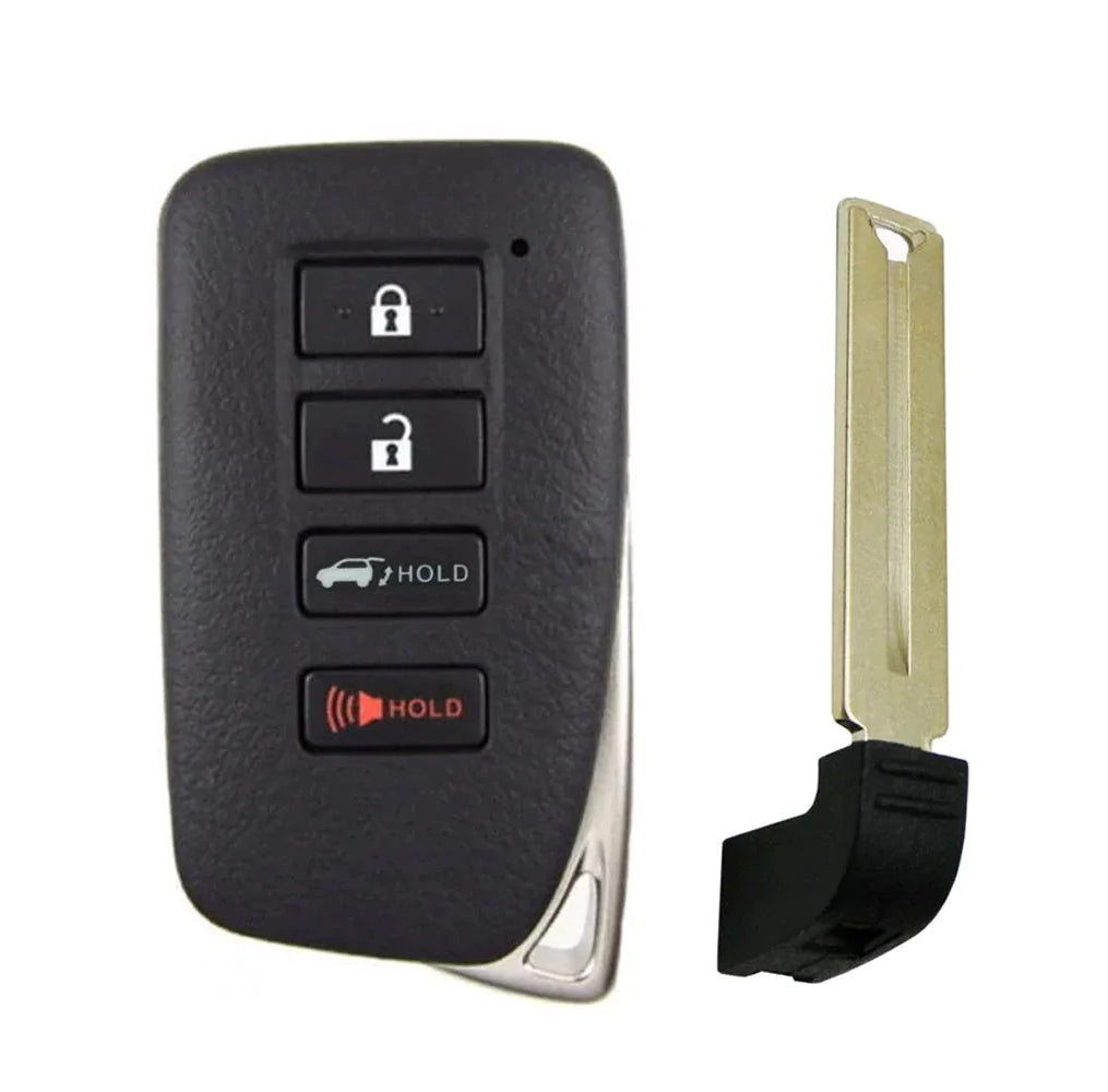 2020 Lexus RX450hL Smart Key 4B W/ Hatch Fob FCC# HYQ14FLB 3950 - 89904-48V80 - Aftermarket