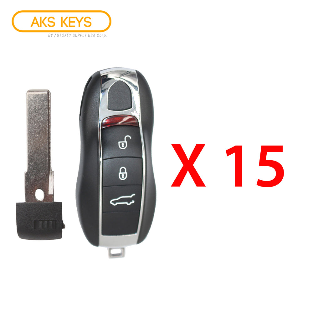 2010 - 2017 Porsche Smart Key 3B FCC# KR55WK50138 (15 Pack)