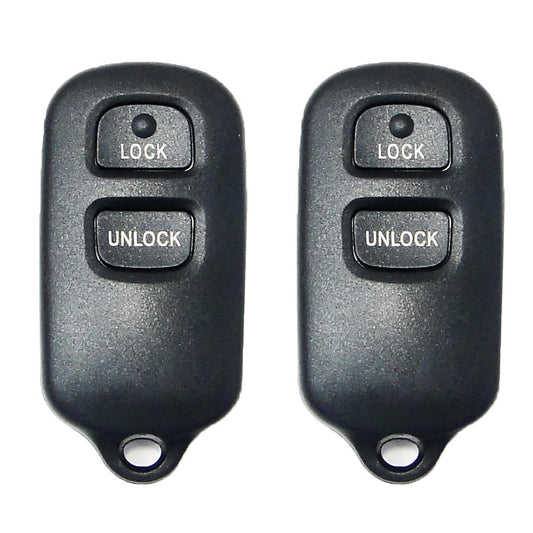 1999 - 2008 Toyota Remote Control 3B FCC# GQ43VT14T (2 Pack)