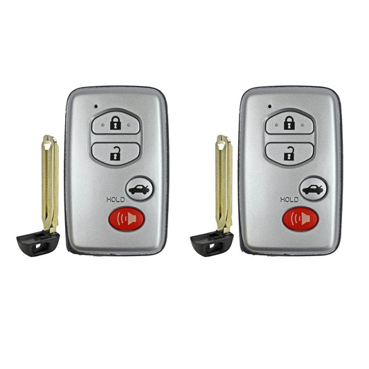 2010 - 2016 Toyota Venza Smart Prox. Key 4B FCC# HYQ14ACX (2 Pack)