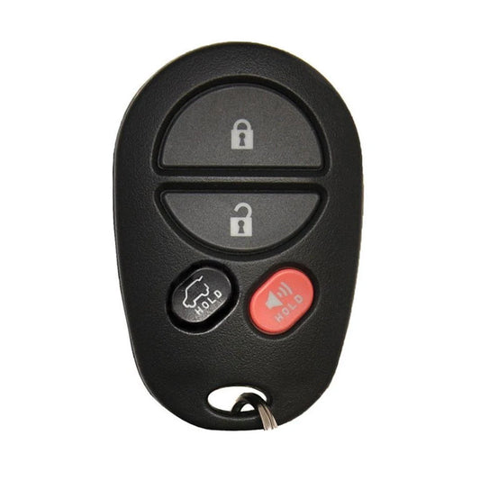 2010 Toyota Highlander Keyless Entry 4B Fob FCC# GQ43VT20T