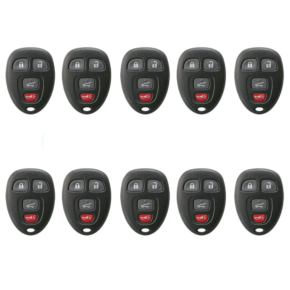 GM Remote Shell Pad 4B for FCC# OUC60270 & OUC60221 (10 Pack)