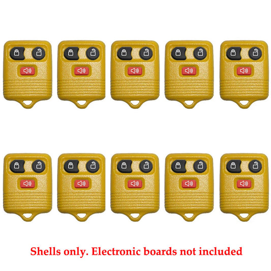1998 - 2011 Yellow Ford Remote Shell 3B (10 Pack)