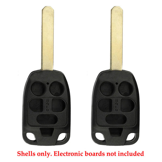 2001 - 2013 Honda Remote Key Shell 6B (2 Pack)