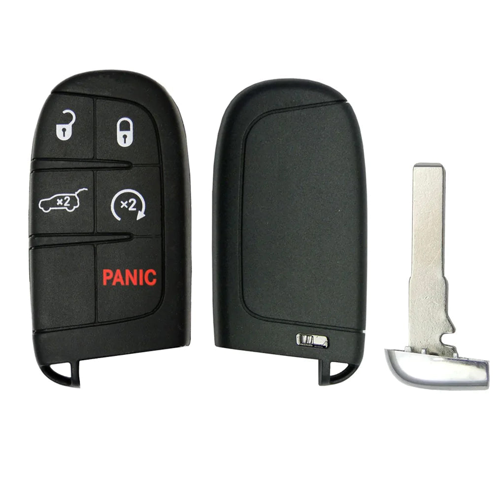 Jeep Smart Key Shell Pad 5B for FCC# M3N-40821302 - SIP22