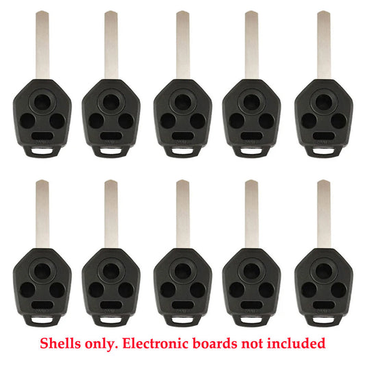 2010 - 2014 Subaru Remote Key Shell 4B / SUB1 (10 Pack)