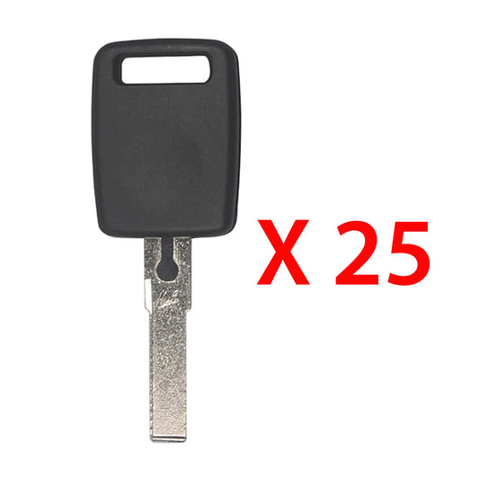2001 - 2006 Audi Transponder key������������ - ID48 Chip - HU66AT6 (25 Pack)