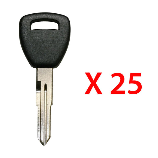 1996 - 2006 Honda Acura Cloneable Transponder Key - T5 Chip - HD106-PT5 (25 Pack)