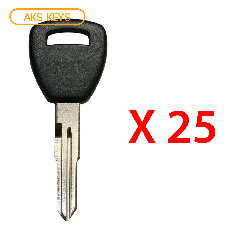 1996 - 2006 Honda Acura Cloneable Transponder Key - T5 Chip - HD106-PT5 (25 Pack)
