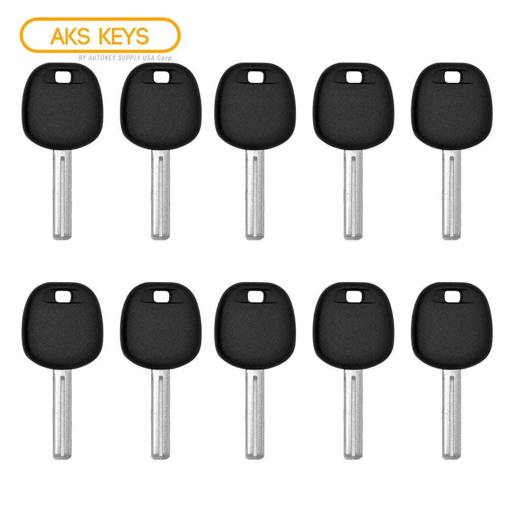 1997 - 2005 Lexus Transponder key - 4C Chip - TOY48BT4 Short Blade (10 Pack)