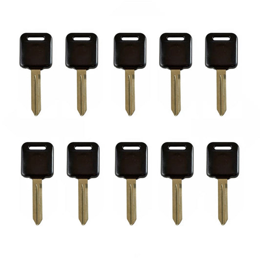1999 - 2006 Nissan Infiniti Transponder Key - 4D60 Chip - NI01T������������/ NI02T (10 Pack)
