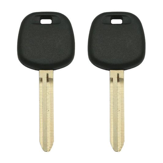 2010 - 2019 Toyota Scion Transponder Key Blank - 4D72 "G"Chip - TOY44G-PT (2 Pack)